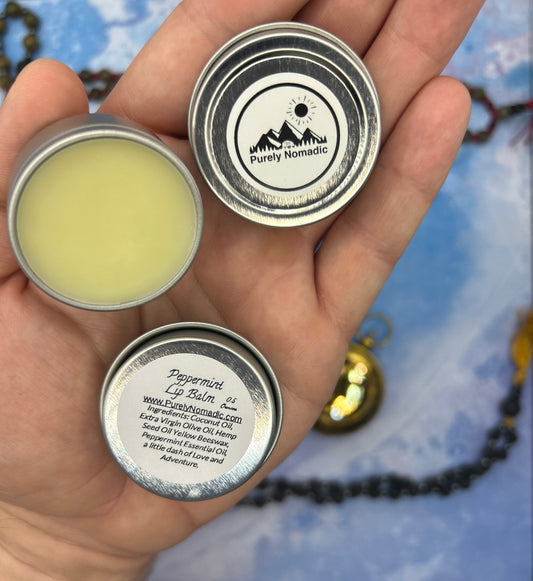 LIP BALM (Tin) -  Peppermint