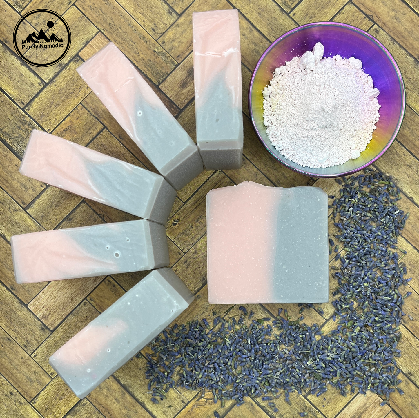 SHAMPOO & BODY - Lavender Rose Coconut Shampoo & Body Soap